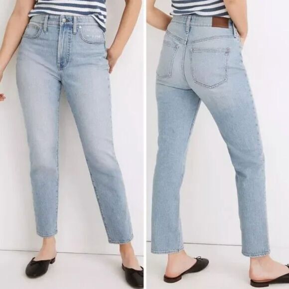 NEW Madewell The petite Curvy Perfect Vintage Jean in Fiore Wash, 27P - Picture 1 of 16